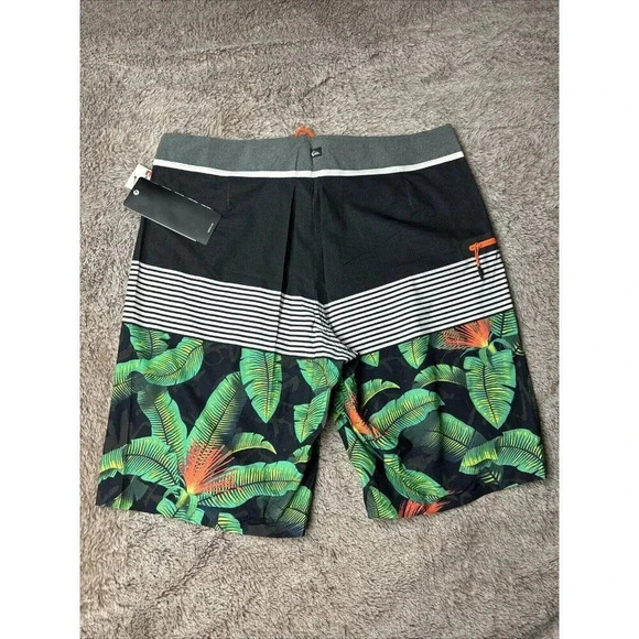 Quiksilver Hawaii SURF BOARD SHORTS Division Remix Dry Flight size 32 - Picture 9 of 16